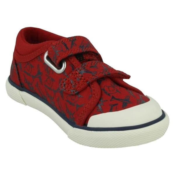 Start-rite Boys Startrite Casual Aeroplane Canvas Shoes Zoom