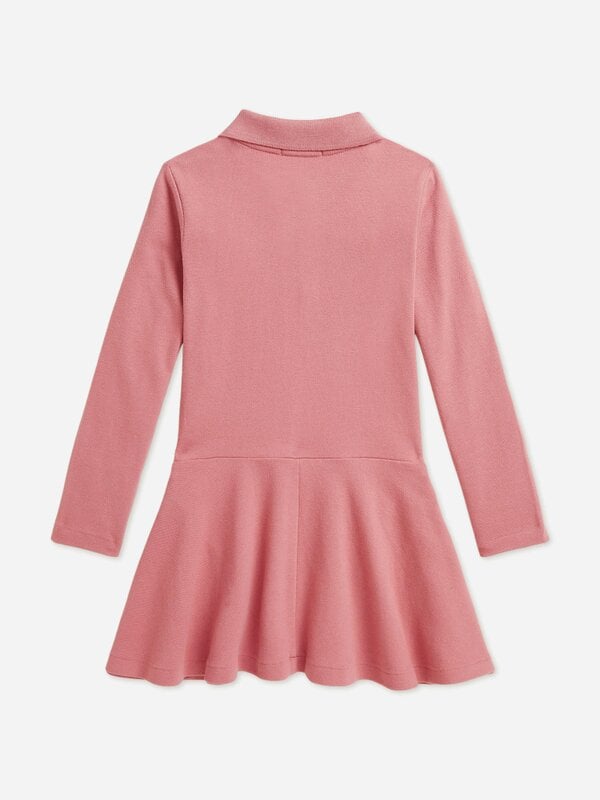 Ralph Lauren Kids Ralph Lauren Girls Logo Polo Dress in Pink