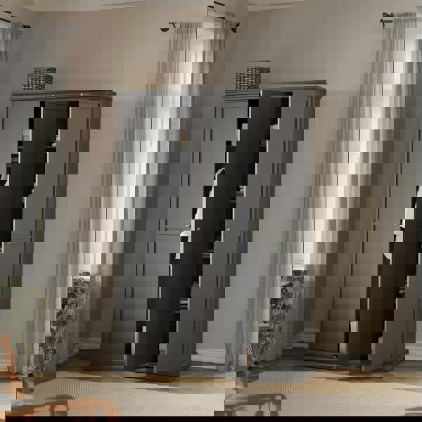 Furniture To Go Paris Wardrobe with 3 Doors in Matt Grey