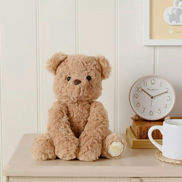 T. H. Baker Softies William The Teddy Bear Sitting Soft Toy Gift SOF120