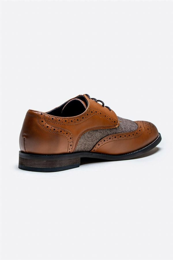 Oliver tan shoe back