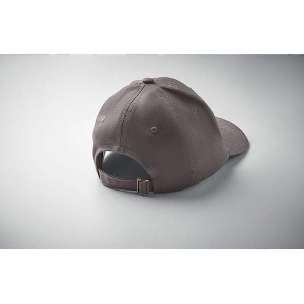 MidOcean Bahamas Cotton 6 Panel Baseball Cap - Grey - 