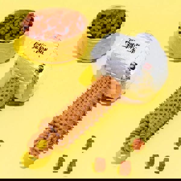 CERDA LIFE'S LITTLE MOMENTS - Thor hammer Dog toy - Dental dog chew for dogs and puppy - tough dog toys - Official Marvel Licensed