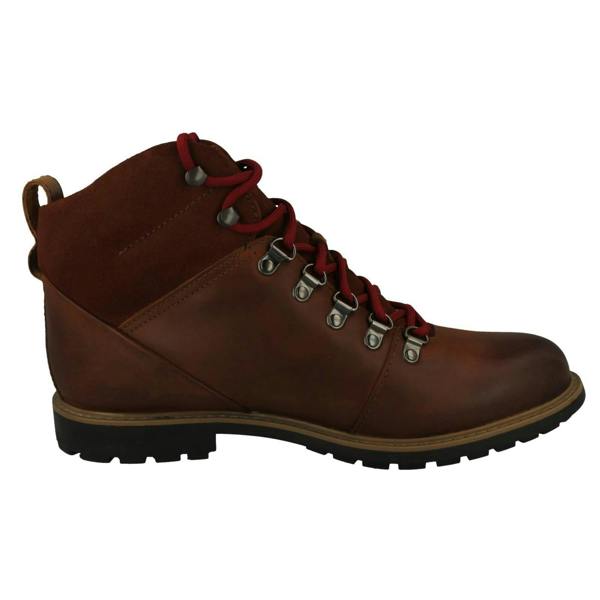 Clarks Mens Clarks Smart Lace Up Waterproof Ankle Boots Westcombe Hi WP