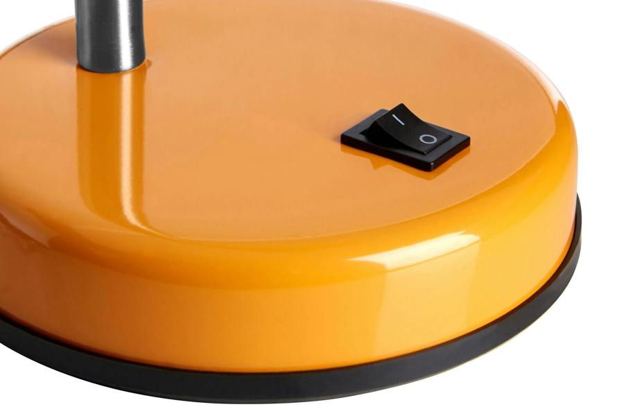 Maison by Premier Flexi Orange Gloss Desk Lamp