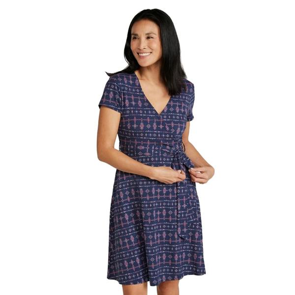 Mountain Warehouse Womens/Ladies Santorini Daisy Jersey UV Protection Dress - Indigo - 