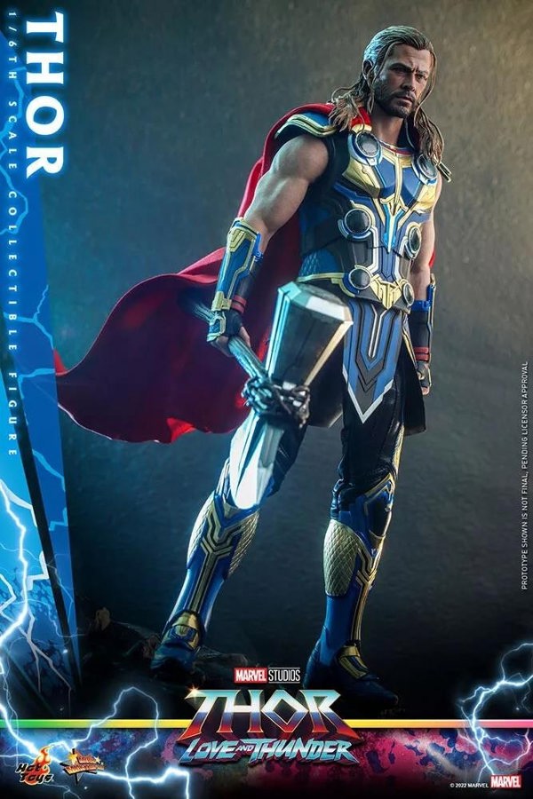 Hot Toys Thor Action Figure Thor: Love and Thunder 1:6 Scale Hot Toys 911309