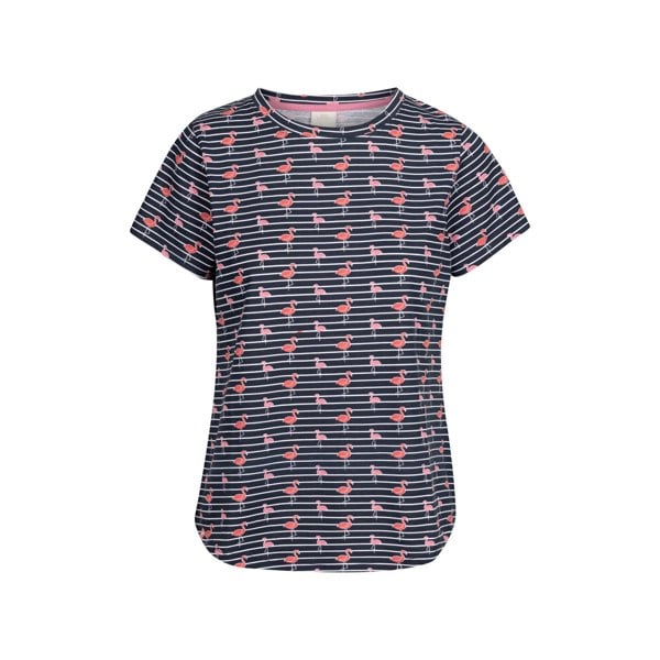 Trespass Women's Cara Flamingo Casual Top - Navy