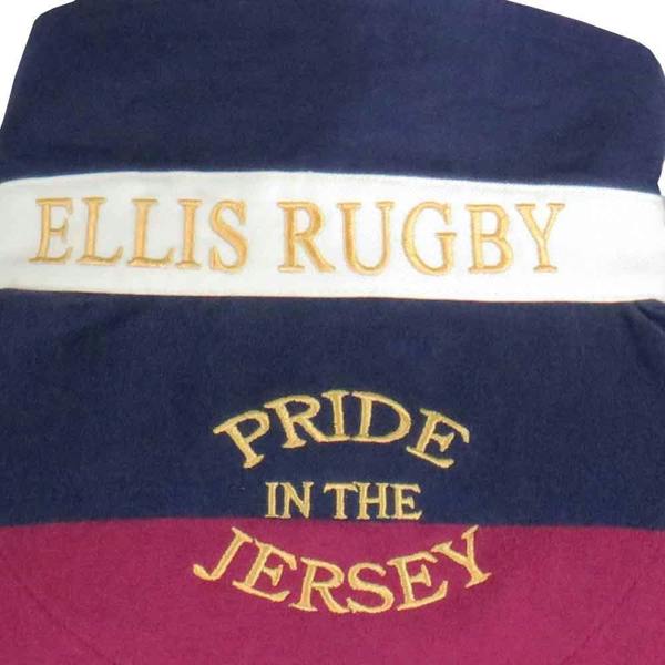 Vintage Rugby Shirt Old Boys Ellis Rugby Collar