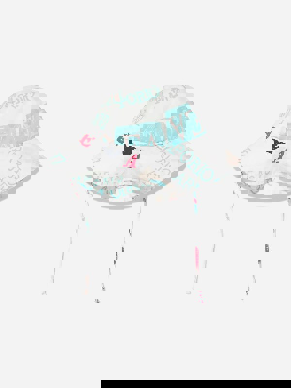 Emporio Armani Girls Logo Hat in White