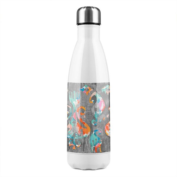 Benjamin Tate Design Trendy Tropical Stainless Steel Bottle
