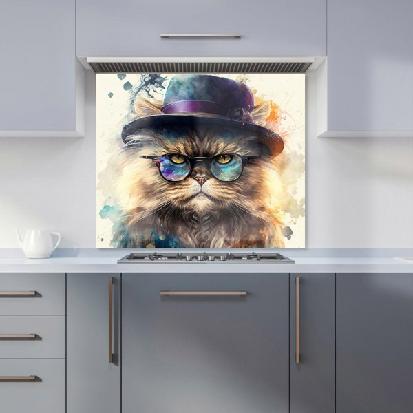 Warren Reed - Designer Persian Cat Splashart Kitchen Splashback