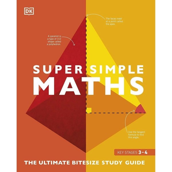 Super Simple Study Guide Series 3 Books Collection Set Maths, Chemistry, Physics