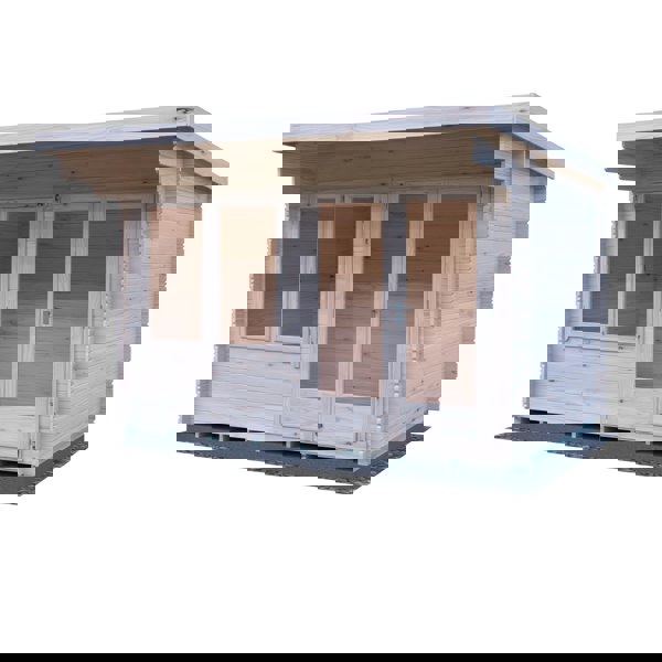 Shire 8x12 Belgravia Log Cabin 19mm Cladding - Best Shed