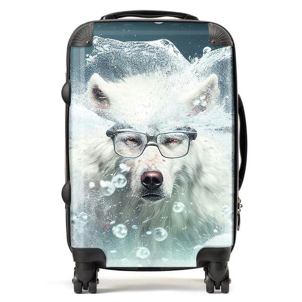 Warren Reed White Wolf Splashart Suitcase