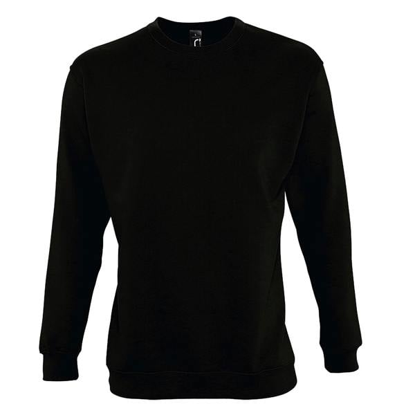 SOLS Unisex Supreme Sweatshirt - Black