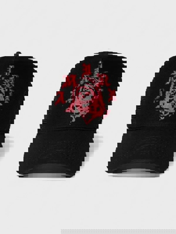 Amiri Reaper Trucker Hat Black/Red - Supplied FashionAmiri