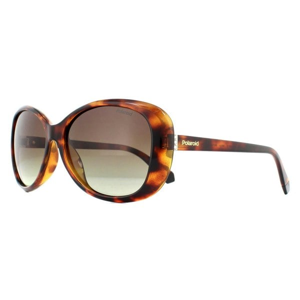Polaroid Sunglasses PLD 4097/S 086 LA Havana Brown Gradient Polarized
