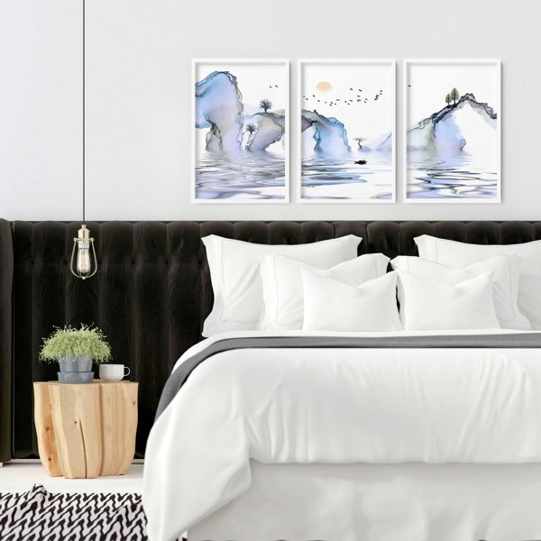 Japan art work | set of 3 framed wall art