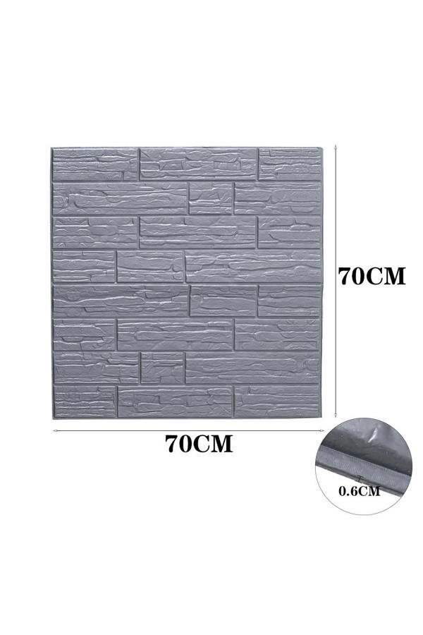 6 Pcs 3D Wall Panel Decorative Wallpaper