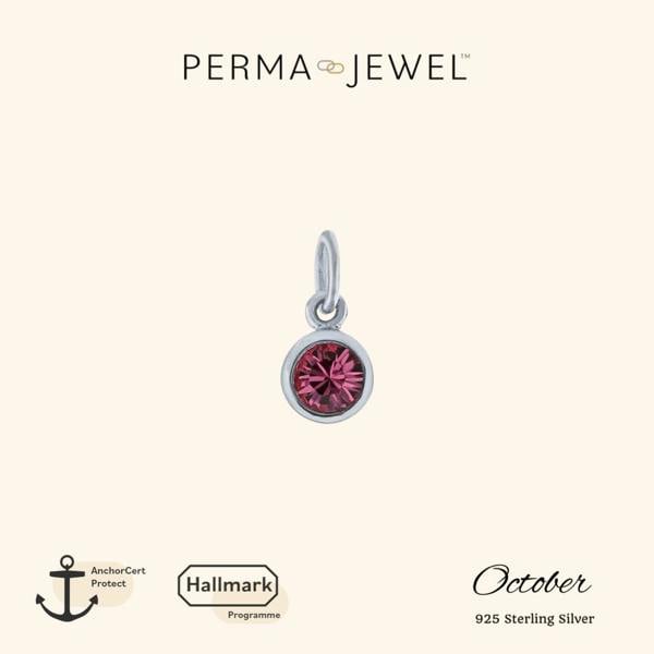 Sarah Layton October Birthstone Charm - Silver - PJ-9252014