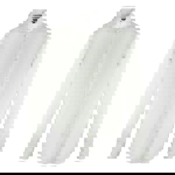 Aquascutum Mens Plain Long-Sleeved Shirt - White