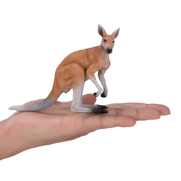 Mojo Fun Kangaroo Wildlife Toy Figure 10 cm Height Approx - 381010