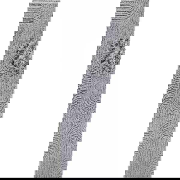 High Pile Grey Rug Chappe – Soft Geometric