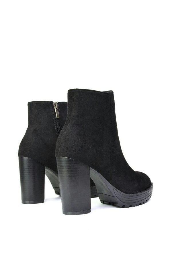 XY LONDON Ankle Boots With Platform Heel