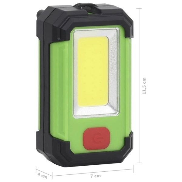 Berkfield Portable Solar Powered LED Spotlight 7 W Cold White