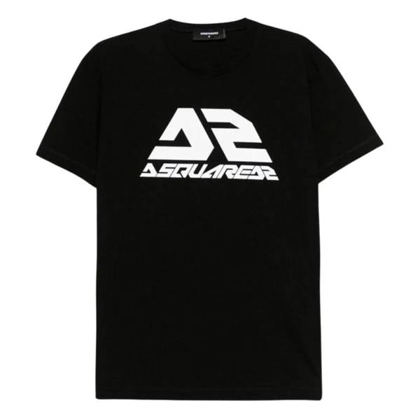 DSquared2 Mens Bold Logo Cool Fit T-Shirt - Black - 