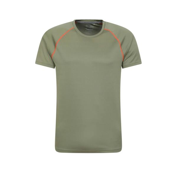 Mountain Warehouse Mens Endurance IsoCool T-Shirt - Light Khaki - 