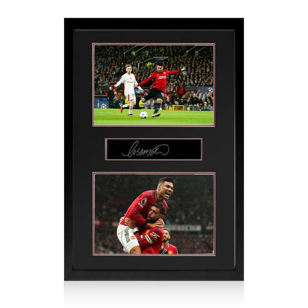 Casemiro Signed Plaque Iconic Frame