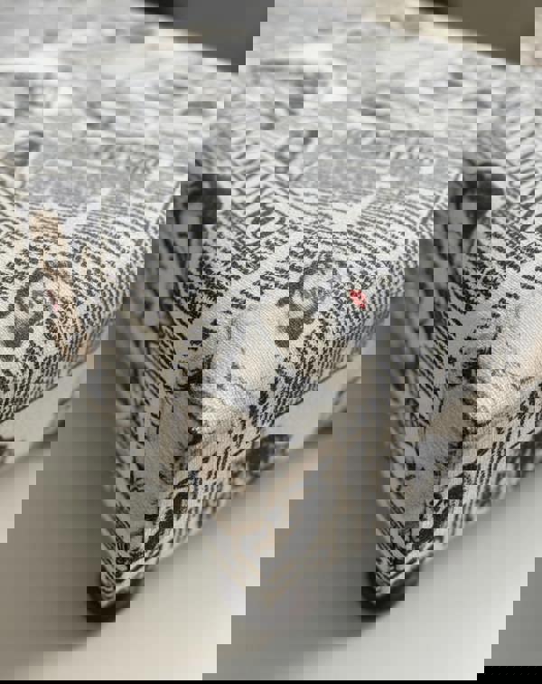 Monroe storage ottoman bench styled in modern UK living room décor- ISTOOLS