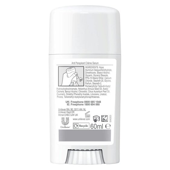 Dove Clinical + Care Anti-Perspirant Cream 6x60ml, Pomegranate & Lemon Verbena