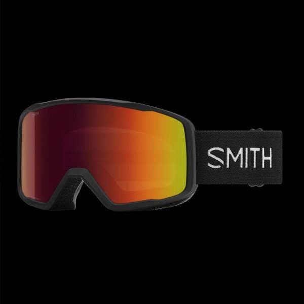 Smith Ski Goggles Tribute 0JX/C1 Black Red Sol-X Mirror