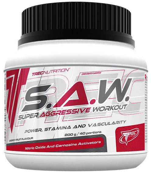 Trec Nutrition S.A.W. Powder, Blackcurrant Lemon - 200g