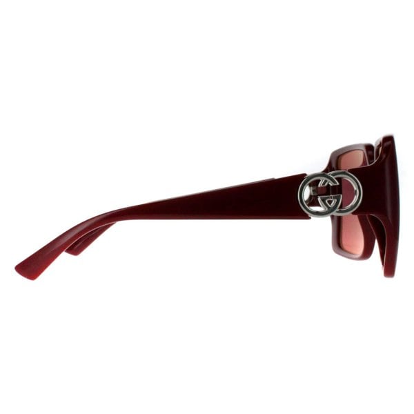 Gucci Sunglasses GG1692S 005 Black with Gold Dusky Pink w Logo Mirror Photochromic