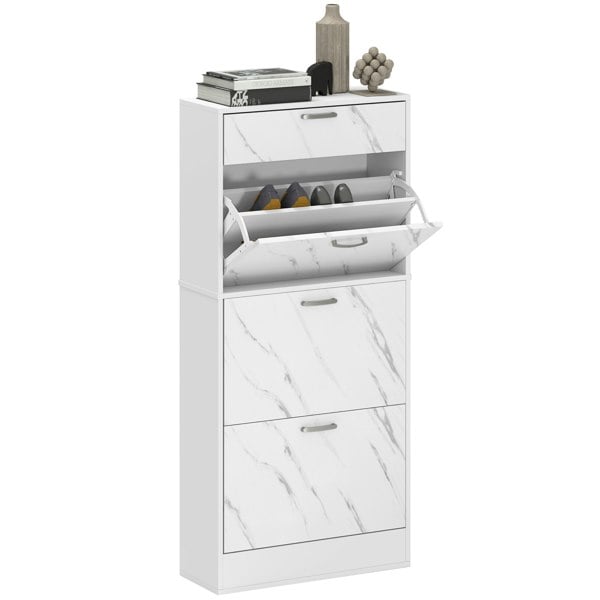 Flip-down Shoe Cabinet