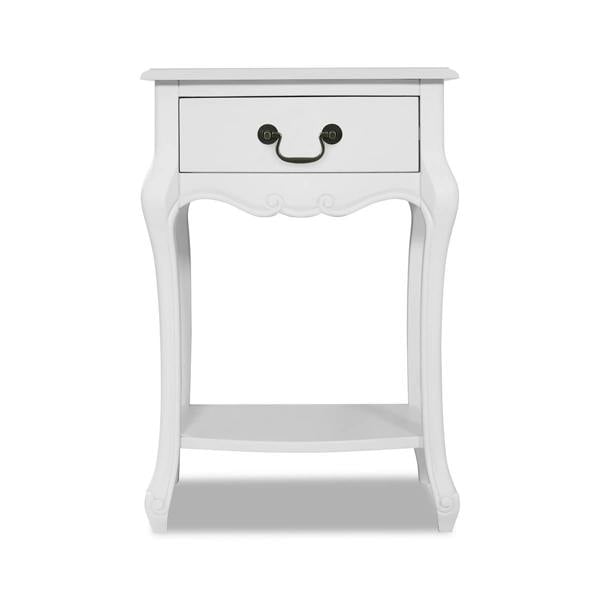 Statement Furniture Juliette Bedside Table with Drawer French Style Nightstand