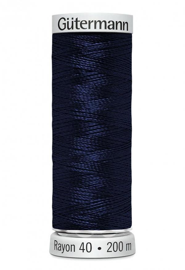 Gutermann No 40 Sulky Rayon Embroidery Thread 200m Rayon Thread Suitable For Embroidery
