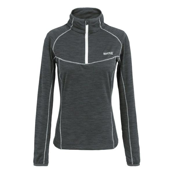 Regatta Womens/Ladies Yonder II Half Zip Fleece Top - Seal Grey - 
