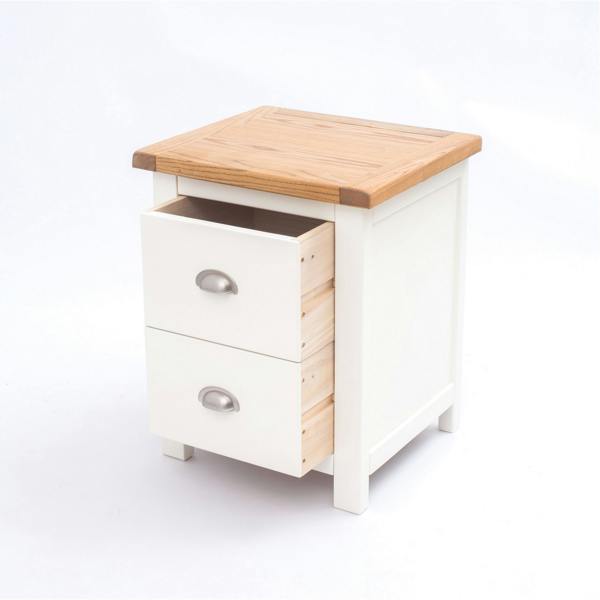 Cabinet Bits Lovere 2 Drawer Bedside Table