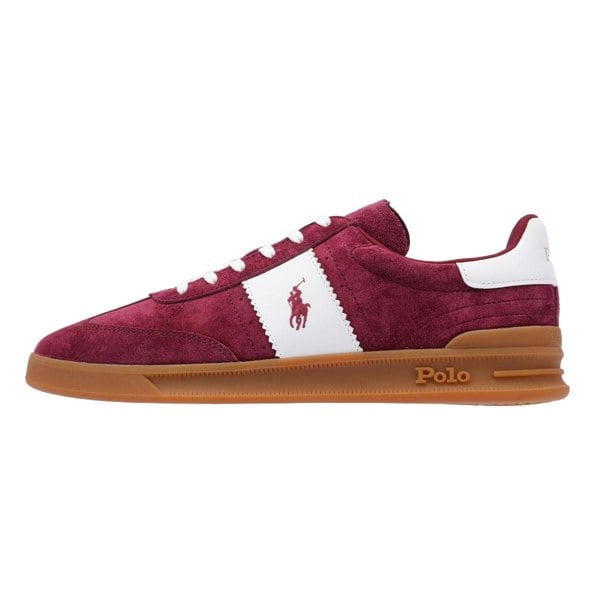 Ralph Lauren - 809954903004 Mens HRT Aera Sneakers Wine/White