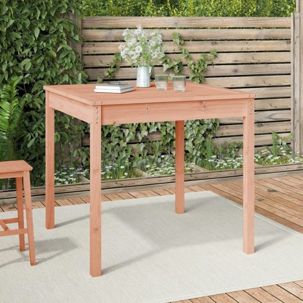 Berkfield Garden Table 82.5x82.5x76 cm Solid Wood Douglas