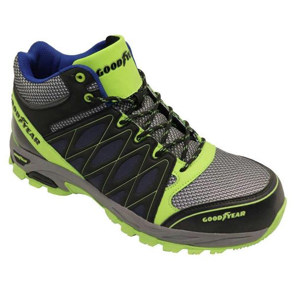 Goodyear Mens Metal Free Safety Boots - Multicoloured