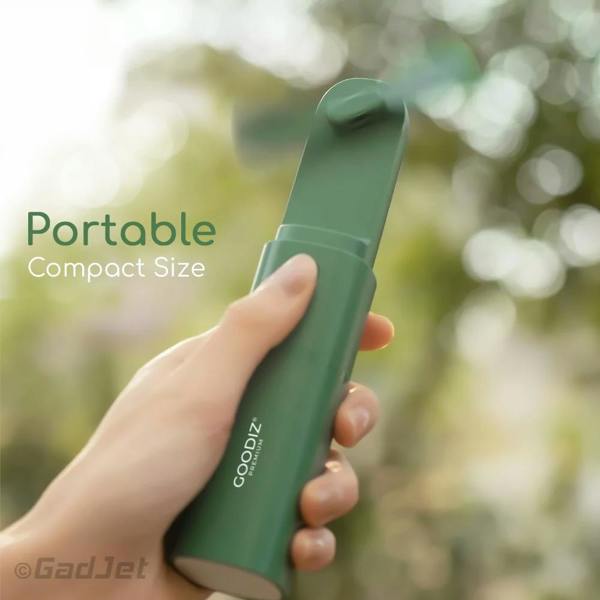 Goodiz 2-in-1 Mini Fan + Power Bank