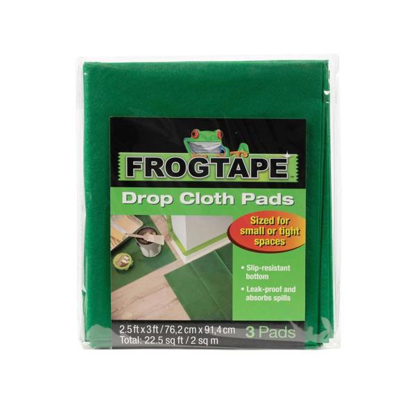 Shurtape Frogtape Drop Cloth Pads (pack 3) - Multi Colour - 