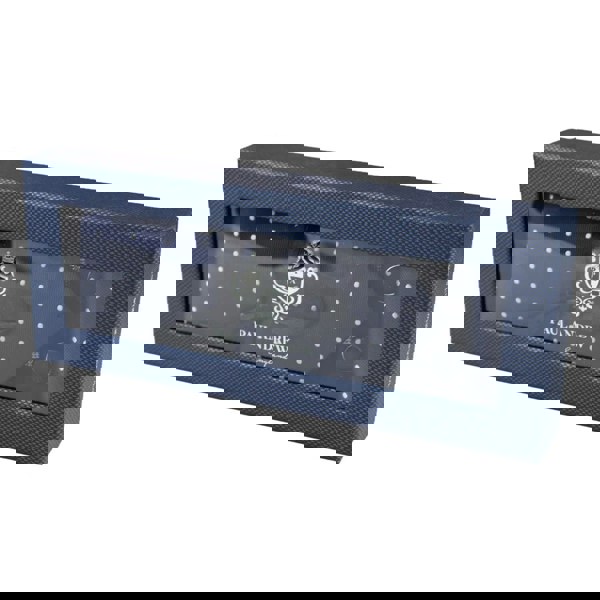 Paul Andrew Dotted Neck Tie Gift Set Pocket Square Cuff Links Tie Pin Polka Dot Satin