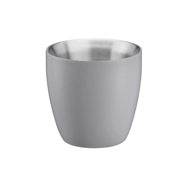 Cooks Professional Insulated Espresso Cups | Pack of 2 | Grey